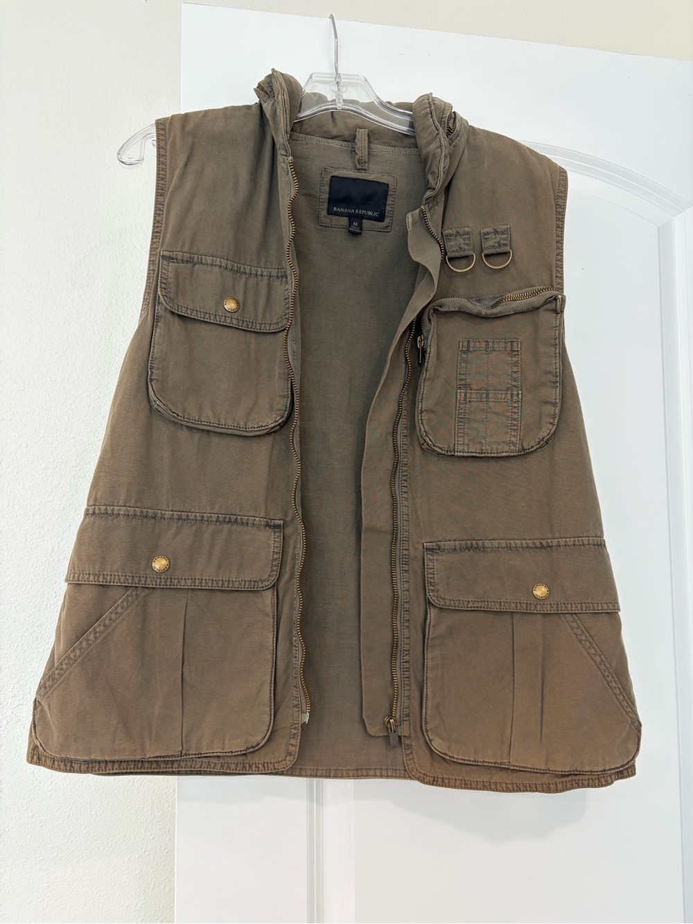 Banana Republic Utility Vest in Brown